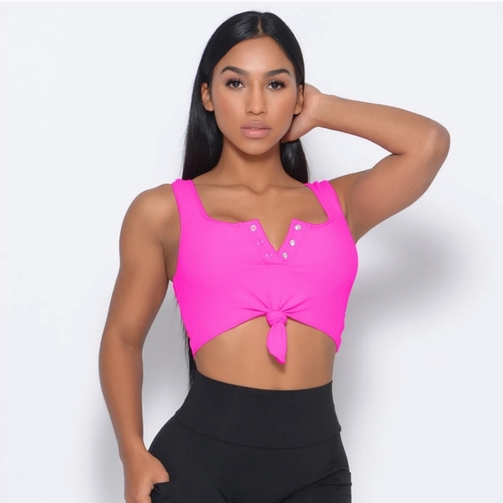 Bombshell Sportwear Henley sports bra